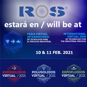 ROS DUCTING ASISTIRÁ A LA FERIA VIRTUAL INTERNACIONAL DE TECNOLOGÍA PARA EL PROCESO INDUSTRIAL