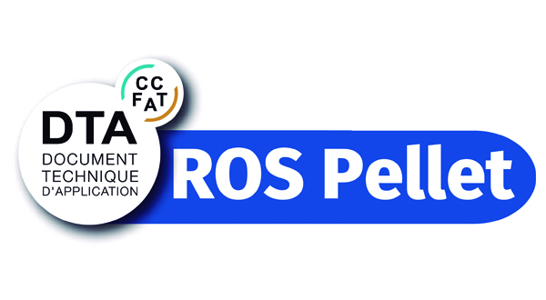 ROS PELLET PRODUCTS ARE SUITABLE FOR AIRTIGHT PELLET INSTALLATIONS MADE IN FRANCE