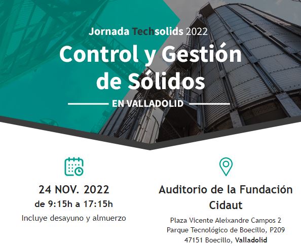 ROS DUCTING SPONSORS THE TECHSOLIDS 2022 CONFERENCE ON SOLIDS MANAGEMENT AND CONTROL (VALLADOLID – SPAIN)