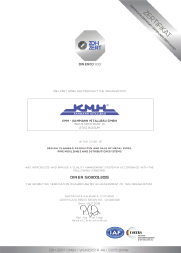 Certificat 
ISO 9001:2015