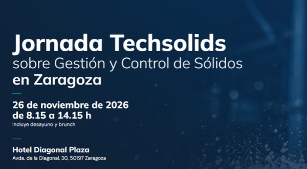 ROS DUCTING PATROCINA LA JORNADA TECHSOLIDS 2026 SOBRE GESTIÓN Y CONTROL DE SÓLIDOS 