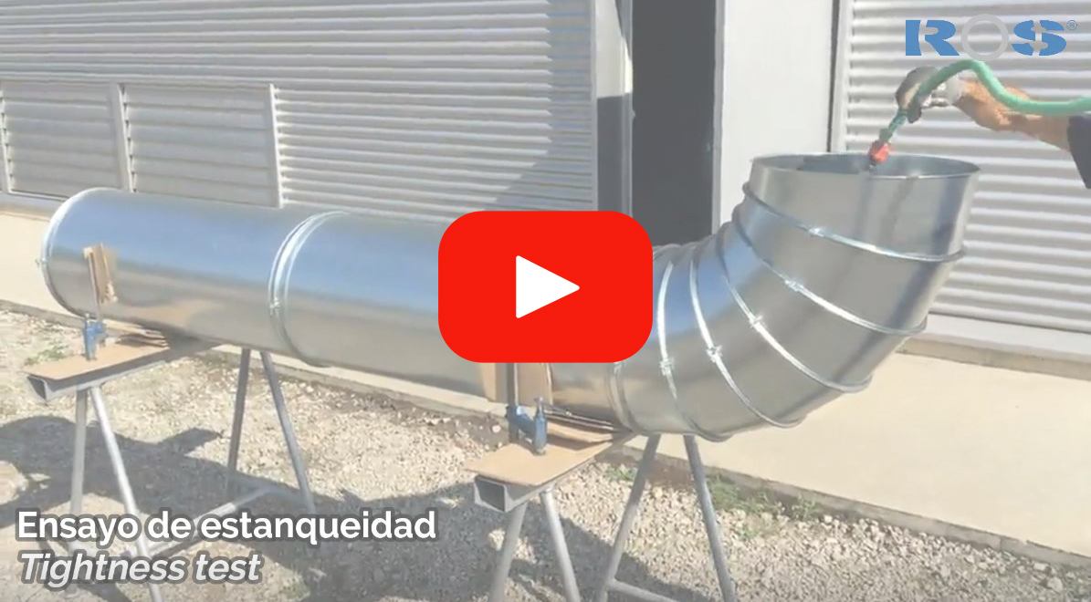 Los productos ROS Ducting cuentan con el certificado de estanqueidad clase D (EN 12237)