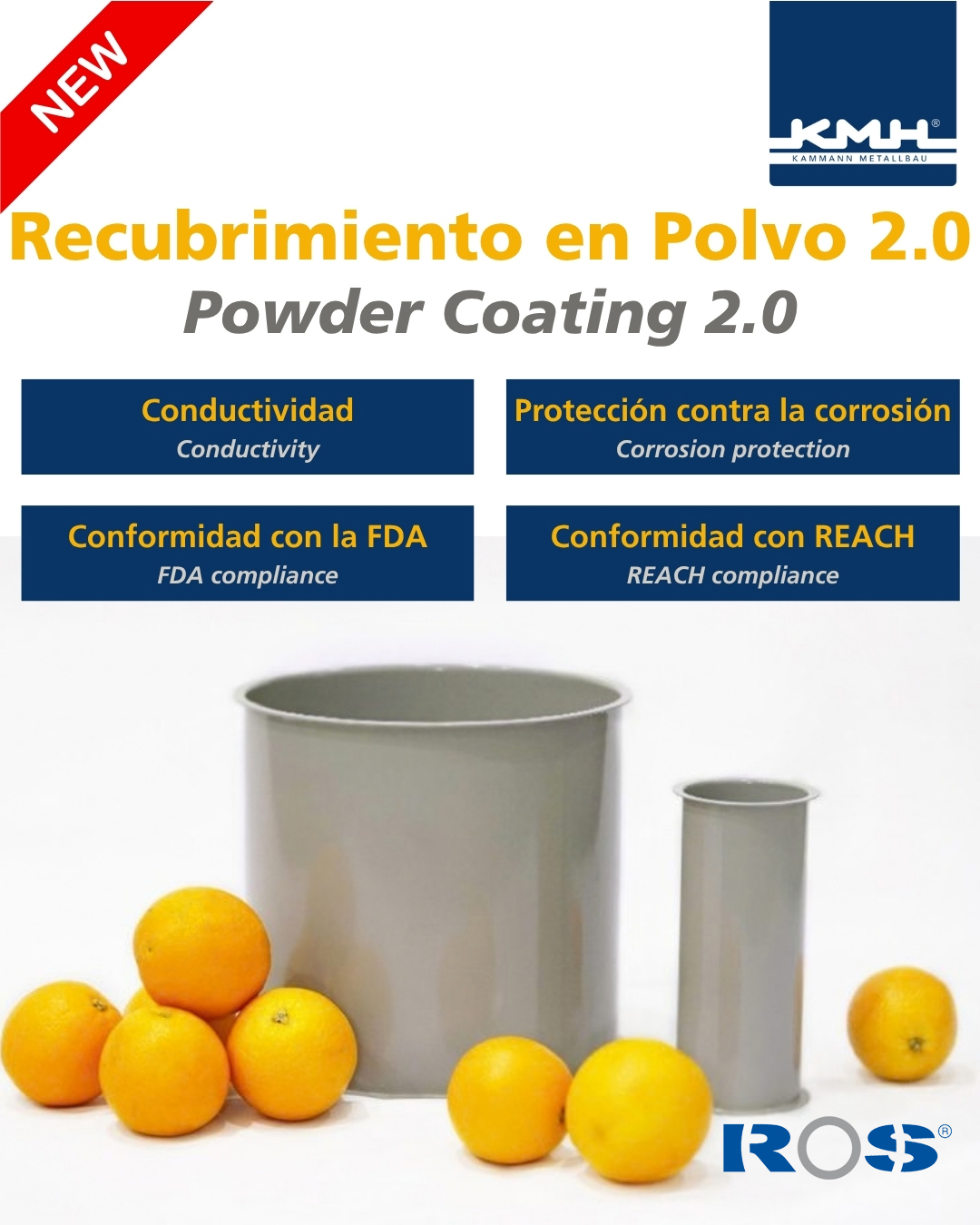 KMH's new powder coating
