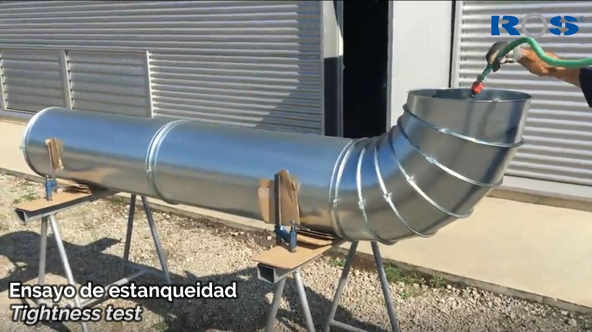 Los productos ROS Ducting cuentan con el certificado de estanqueidad clase D (EN 12237)