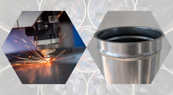 Technologie laser dans notre processus de fabrication : conduits industriels prêts à installer