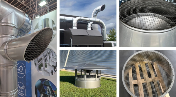 Grilles anti-volatile pour protéger les installations