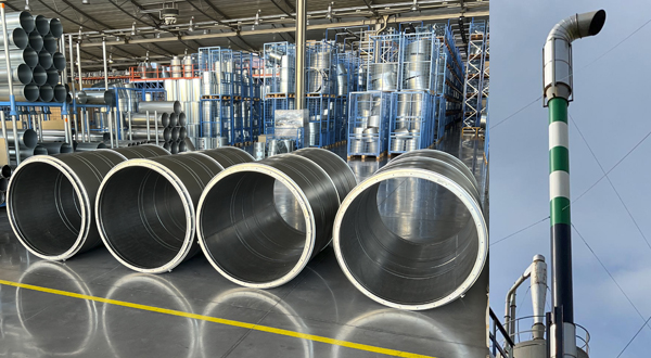 Silenciadores industriales certificados para sistemas de aspiración