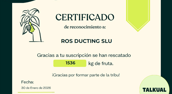 WE HAVE RESCUED MORE THAN 1,500 KG OF FRUIT