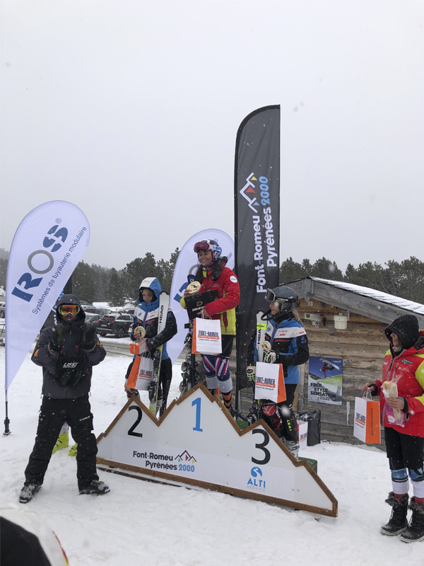 ROS Group patrocina el ‘Trophée ROS’ de esquí en Font Romeu (Francia)