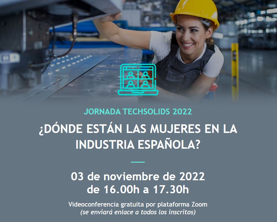 Àstrid Ros participará en la jornada “¿Dónde están las mujeres en la industria española?”