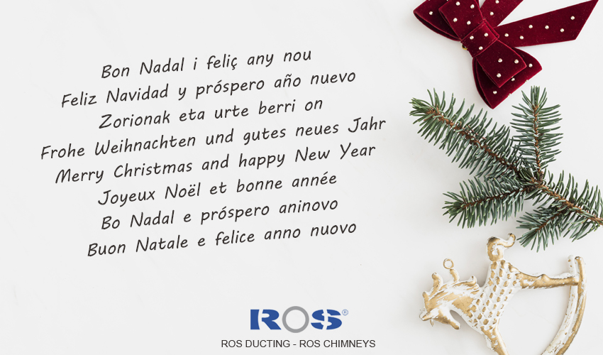 ROS GROUP WISHES YOU A MERRY CHRISTMAS AND HAPPY 2023!